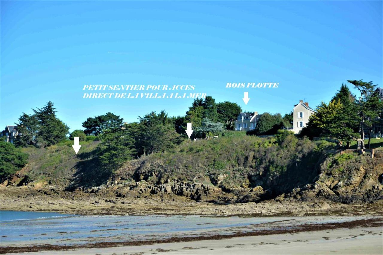Maison Vue Exeptionnelle Sur La Mer Lancieux Exterior photo
